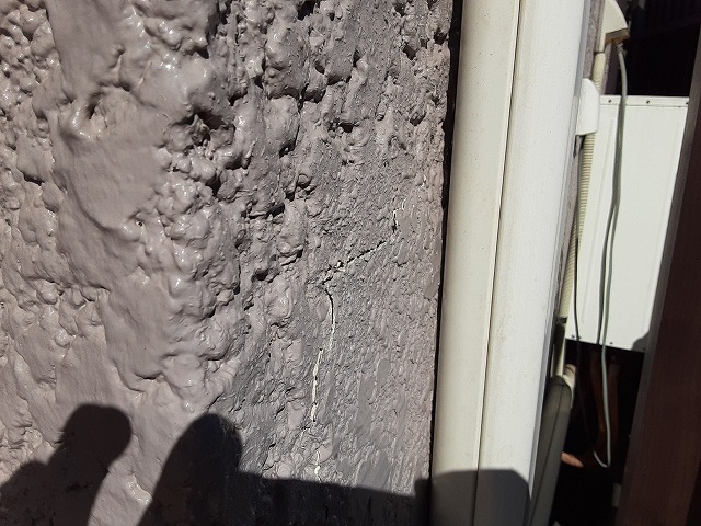 外壁材のクラック